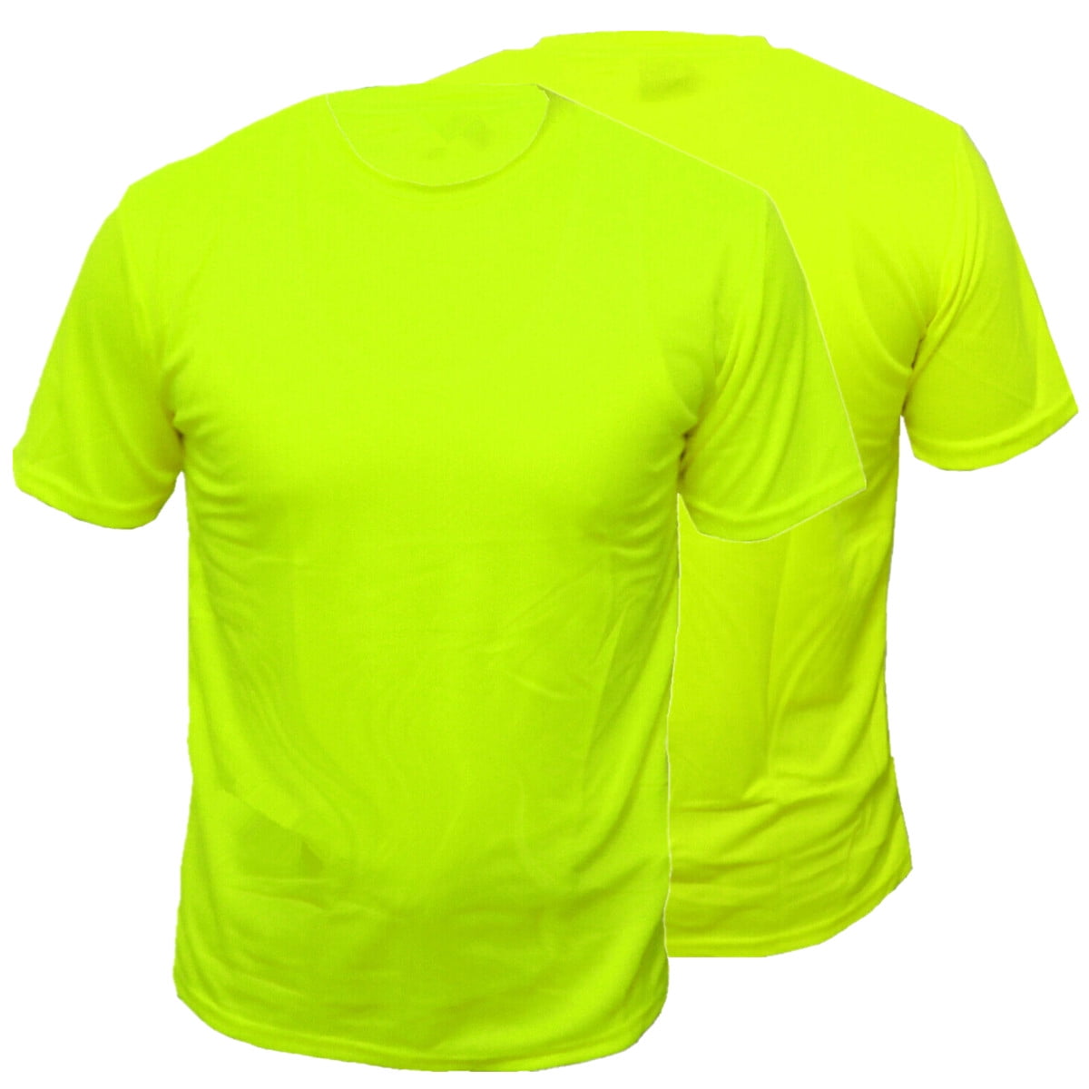 2 Pack-High Visibility Short Sleeve T-Shirt