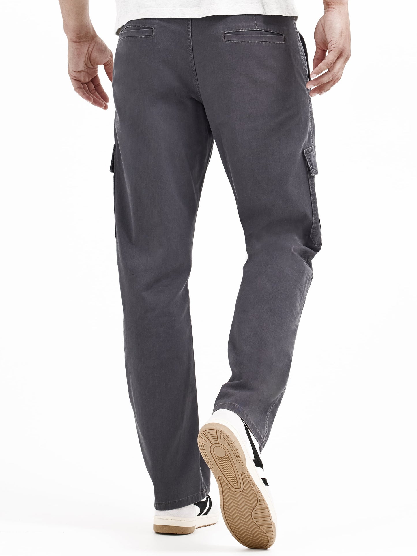 Men's Relaxed Fit Cargo Pants With Stretch