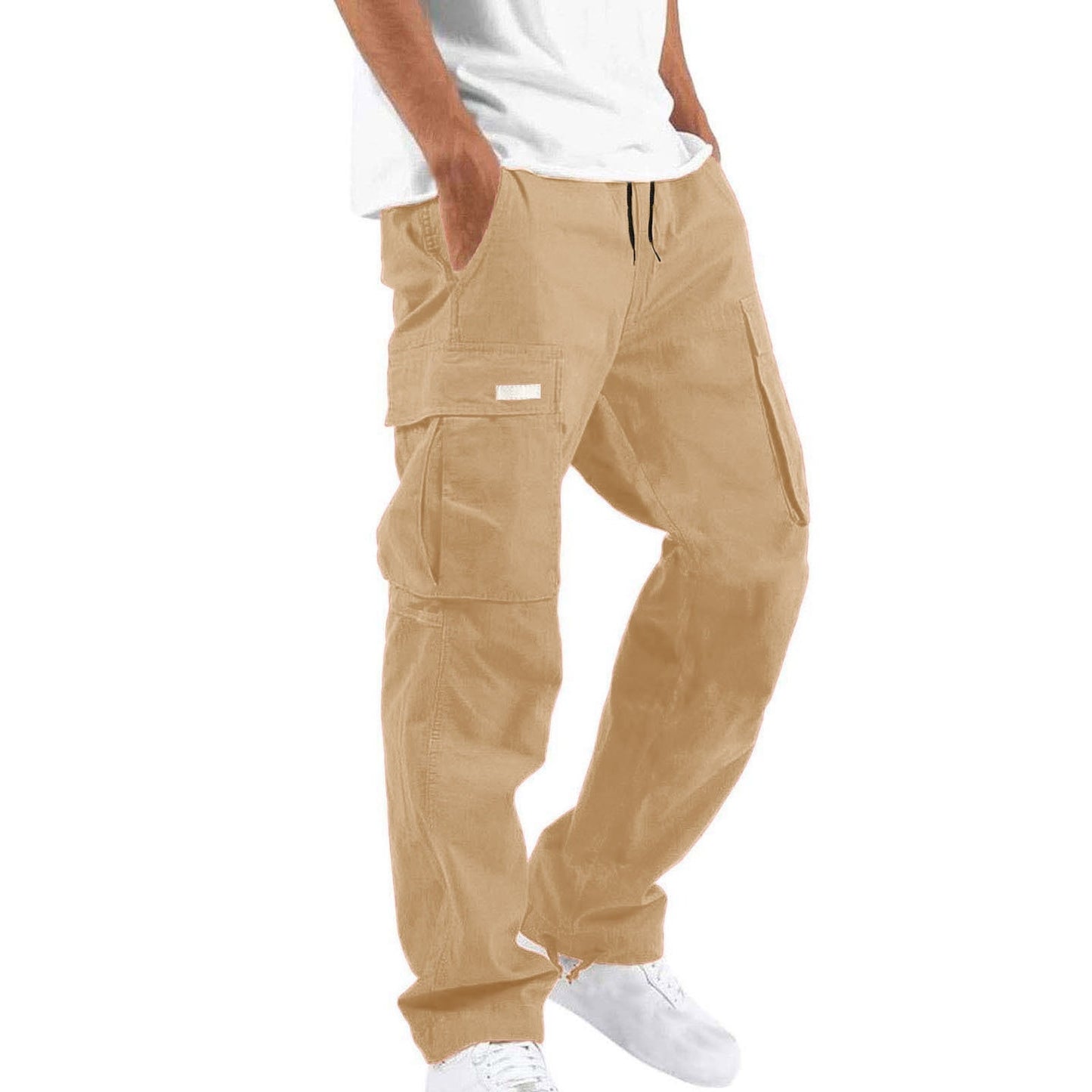 Men's Relaxed Straight-Fit Cargo Work Pants Cargo Style